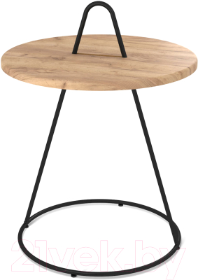 Журнальный столик Sheffilton SHT-CT36 (дуб тортуга/черный муар) - фото