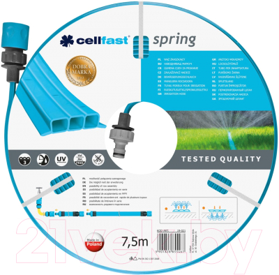 Шланг сочащийся Cellfast Spring 1/2