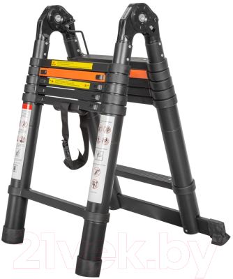 Телескопическая лестница RockForce RF-UP190-M