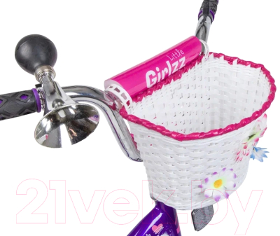 Детский велосипед Novatrack Little Girlzz 167GIRLZZ.VL23