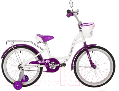 Детский велосипед Novatrack Butterfly 207BUTTERFLY.WVL23 - фото
