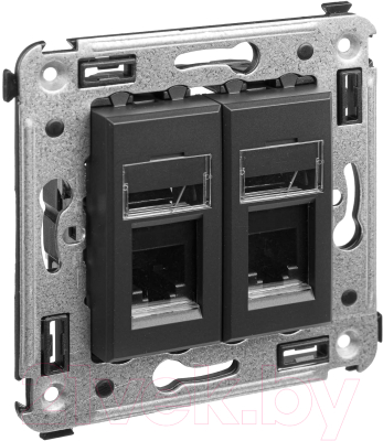 Розетка DKC Avanti RJ-12 / 4412314 - фото