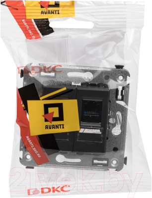 Розетка DKC Avanti RJ-12 / 4412314