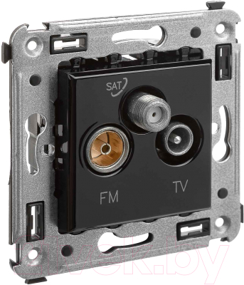 Розетка DKC Avanti TV-FM-SAT / 4402533 - фото