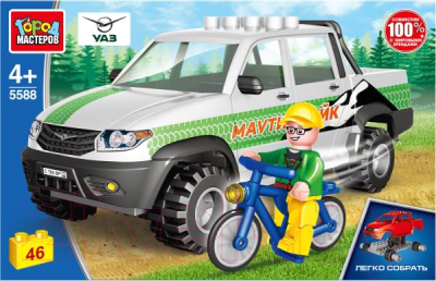Конструктор Город мастеров Uaz Pickup / SB-5588 - фото