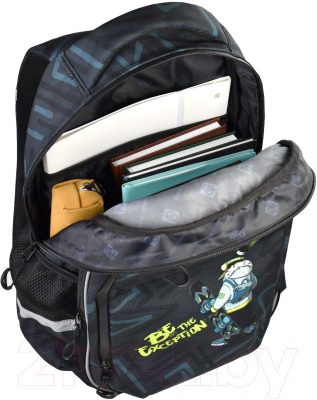 Школьный рюкзак Феникс+ Пингвин-сноубордист / 61258