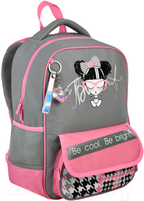 Школьный рюкзак Феникс+ Девочка с бантом / 61413 - фото