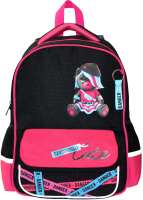 Школьный рюкзак Феникс+ Плюшевый мишка / 61414