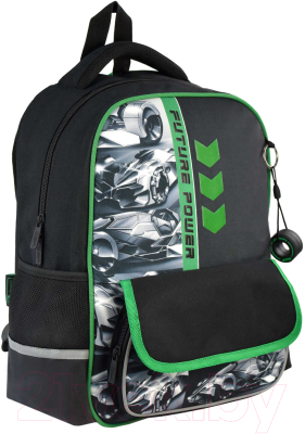 Школьный рюкзак Феникс+ Футуристичные тачки / 61416 - фото