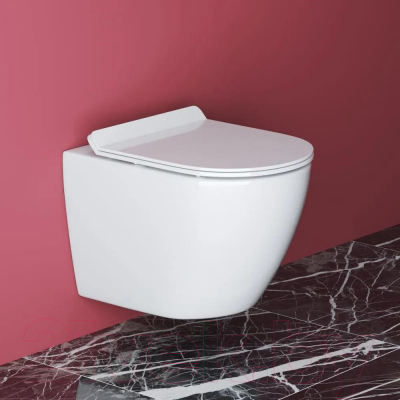 Унитаз подвесной Cezares CZR-513-TH-R/CZR-2316-SC