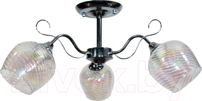 Люстра Элетех 21265-2/3 НПБ 01-3х60-210 Е27 / 1005404900 - фото
