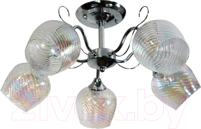 Люстра Элетех 21265-2/5 НПБ 01-5х60-149 Е27 / 1005404901 - фото