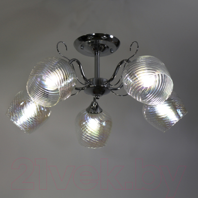 Люстра Элетех 21265-2/5 НПБ 01-5х60-149 Е27 / 1005404901