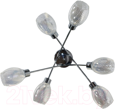 Люстра Элетех 21267-3/6 НПБ 01-6х40-119 Е14 / 1005404902