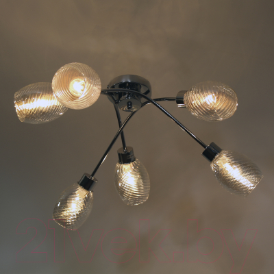 Люстра Элетех 21267-3/6 НПБ 01-6х40-119 Е14 / 1005404902