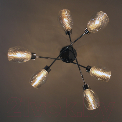 Люстра Элетех 21267-3/6 НПБ 01-6х40-119 Е14 / 1005404902