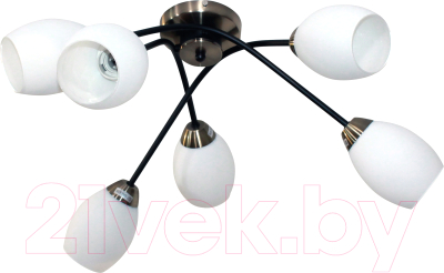Люстра Элетех 21267В-3/6 НПБ 01-6х60-120 Е27 / 1005404904 - фото