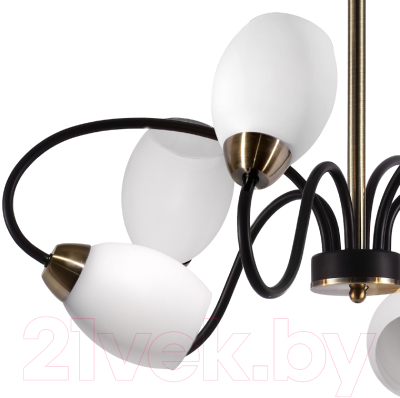 Люстра Элетех 21270В-2/6 НПБ 01-6х60-121 Е27 / 1005404905