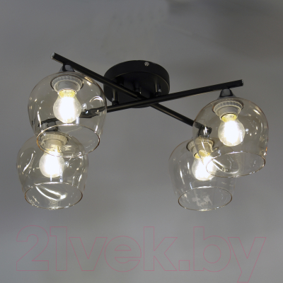 Люстра Элетех 21271В-4/4 НПБ 01-4х60-126 Е27 / 1005404910