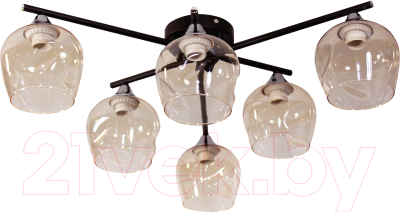 Люстра Элетех 21271В-4/6 НПБ 01-6х60-118 Е27 / 1005404911 - фото