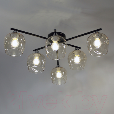 Люстра Элетех 21271В-4/6 НПБ 01-6х60-118 Е27 / 1005404911