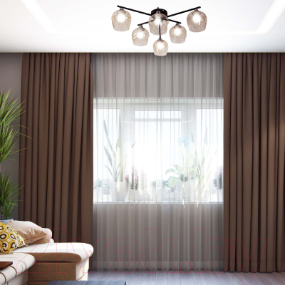 Люстра Элетех 21271В-4/6 НПБ 01-6х60-118 Е27 / 1005404911