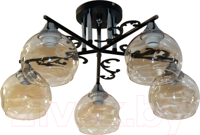 Люстра Элетех 21277В-2/5 НПБ 01-5х60-148 Е27 / 1005404914 - фото