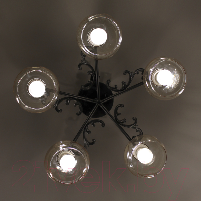 Люстра Элетех 21277В-2/5 НПБ 01-5х60-148 Е27 / 1005404914