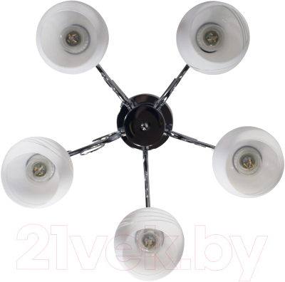 Люстра Элетех 21280-3/5 НПБ 01-5х60-158 Е27/ 1005404920