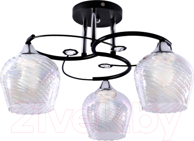 Люстра Элетех 21293-2/3 НПБ 01-3х60-207 Е27 / 1005404927 - фото