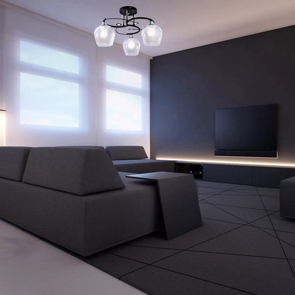 Люстра Элетех 21293-2/3 НПБ 01-3х60-207 Е27 / 1005404927