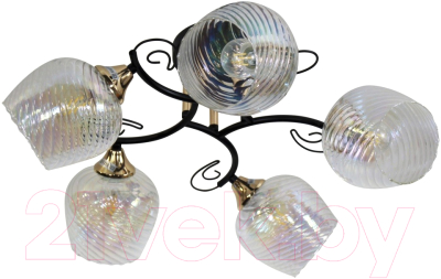 Люстра Элетех 21295-9/5 НПБ 01-5х60-155 Е27 / 1005404931 - фото