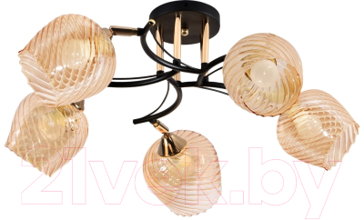 Люстра Элетех 21305-2/5 НПБ 01-5х60-160 Е27 / 1005404939 - фото