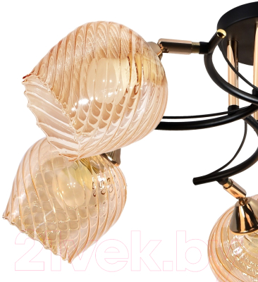 Люстра Элетех 21305-2/5 НПБ 01-5х60-160 Е27 / 1005404939