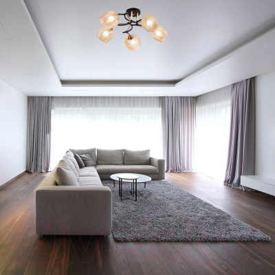 Люстра Элетех 21305-2/5 НПБ 01-5х60-160 Е27 / 1005404939