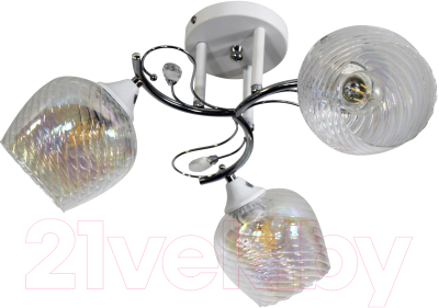 Люстра Элетех 21306-7/3 НПБ 01-3х60-215 Е27 / 1005404941 - фото