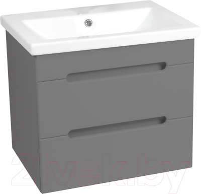 Тумба под умывальник Viant Марсель Como 50 / VMAR50COG-T2YP - фото