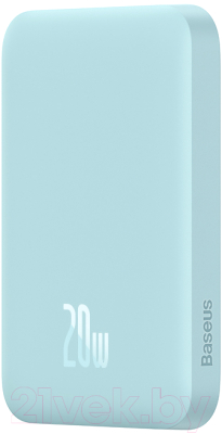 Портативное зарядное устройство Baseus Magnetic Wireless 6000mAh / PPCX020003 - фото