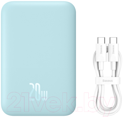 Портативное зарядное устройство Baseus Magnetic Wireless 6000mAh / PPCX020003