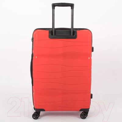 Чемодан на колесах Grott 227-PP002/3-25-RED