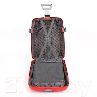 Чемодан на колесах Francesco Molinary 337-HL301/3-21RED