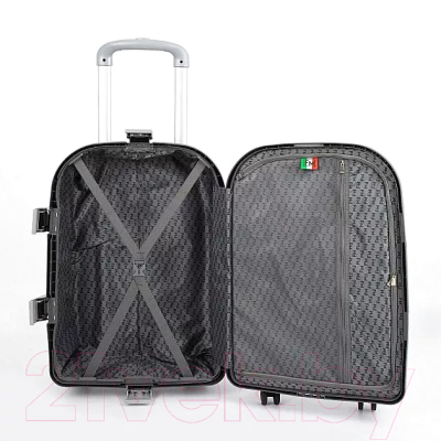 Чемодан на колесах Francesco Molinary 337-HL301/3-27GRY