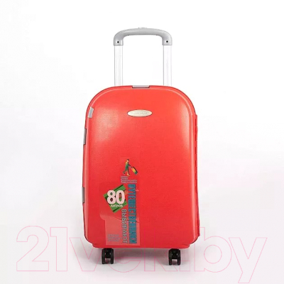 Чемодан на колесах Francesco Molinary 337-HL301/3-27RED