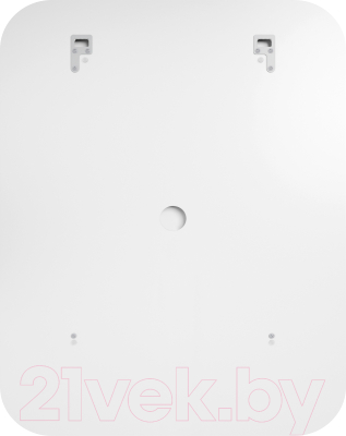 Зеркало Континент Russo Led 60x70 (с функцией антизапотевания и часами)