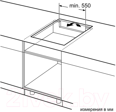 Индукционная варочная панель Bosch PVS651FC5E