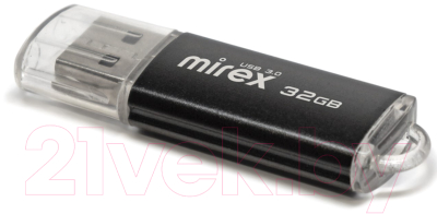 Usb flash накопитель Mirex Unit Black 32GB / 13600-FM3UBK32