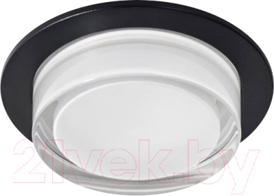 Точечный светильник ЭРА DK107 BK / Б0058397 (черный) - фото