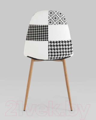 Стул Stool Group Валенсия SN OS-001P Patchwork Bw (пэчворк черно-белый)