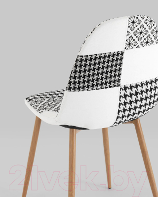 Стул Stool Group Валенсия SN OS-001P Patchwork Bw (пэчворк черно-белый)