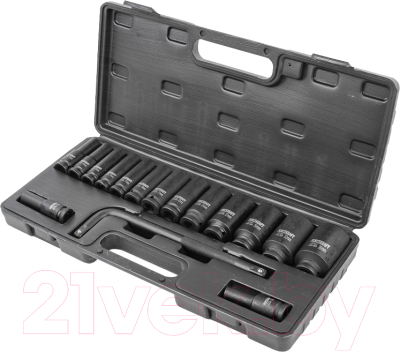 Набор головок слесарных ForceKraft FK-4166A-5MPB